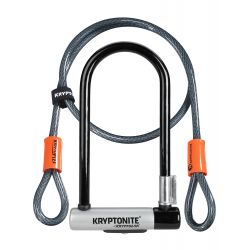 KRYPTOLOK STANDARD W/ FLEX - 102x229mm - KRYPTONITE-Kryptolok Standart + cable