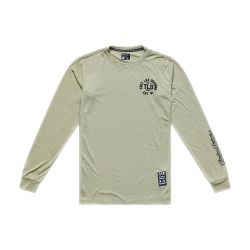 Troy Lee Designs TLD PÁNSKÝ DRES S DLOUHÝM RUKÁVEM SKYLINE RIDE TEE STAMPS SAGE (38304500)