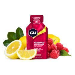 Výprodej-GU Energy Gel 32 g Raspberry Lemonade AKCE EXP 03/26