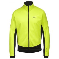 GORE C3 WINDSTOPPER® Thermo Jacket Mens neon yellow / black S