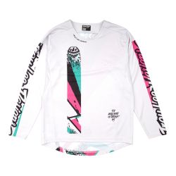 Troy Lee Designs TLD DĚTSKÝ DRES S DLOUHÝM RUKÁVEM SPRINT FULL PULL CHALK (32403601)