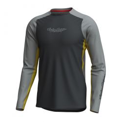 Troy Lee Designs TLD PÁNSKÝ DRES S DLOUHÝM RUKÁVEM SKYLINE PRO DESCEND CARBON (30786401)