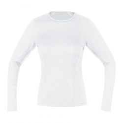 GORE M Women Base Layer Thermo Long Sleeve Shirt white L