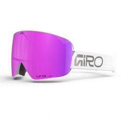 GIRO Contour RS White/Silver Wordmark-Vivid Pink/Vivid Infrared (2skla)