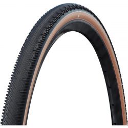 SCHWALBE Plášť G-ONE RS PRO 28x2.00 (50-622) 67EPI 605g TLR Evo V-Guard RACE PRO Addix Race hnedý bok skladac