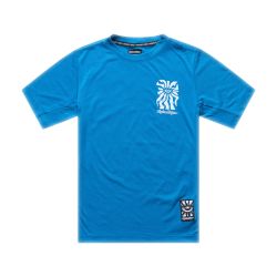 Troy Lee Designs TLD DĚTSKÝ DRES S KRÁTKÝM RUKÁVEM YOUTH SKYLINE RIDE TEE ONE EYE AERO BLUE (38402800)