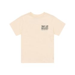 Troy Lee Designs TLD DÁMSKÉ TRIKO S KRÁTKÝM RUKÁVEM PAINT SHOP VINTAGE WHITE (75372900)
