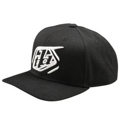 Troy Lee Designs TLD KŠILTOVKA CURVED SNAPBACK BADGE BLACK (76656800)