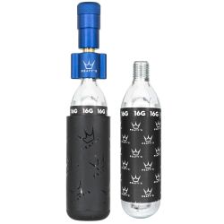 PEATYS PEATY'S HOLESHOT CO2 PUMPA + BOMBIČKY 2 KS - ROAD & GRAVEL (16G) - NAVY (PPR-HTI-RAG-NVY-12)
