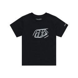 Troy Lee Designs TLD TRIKO S KRÁTKÝM RUKÁVEM BADGE BLACK (70156807)