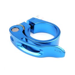 Sedlová objímka KALLOY JY0-10 s rýchloupinákom Blue 31,8mm