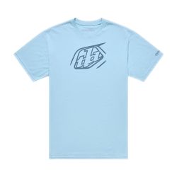 Troy Lee Designs TLD TRIKO S KRÁTKÝM RUKÁVEM BADGE DAWN BLUE (70156811)