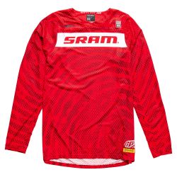Troy Lee Designs TLD DRES S DLOUHÝM RUKÁVEM SKYLINE AIR SRAM ROOTS FIERY RED (34549800)