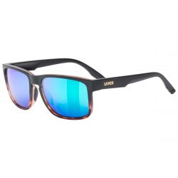UVEX BRÝLE POISE BLACK-DEMI MATT / MIR.GREEN (S5340012616)
