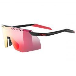 UVEX BRÝLE PACE STAGE S BLACK MATT / MIR.RED (S5340122216)