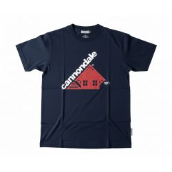 CANNONDALE doplňky a textil CANNONDALE LIFESTYLE T-SHIRT HERITAGE BLU/RED/WHT