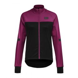 GORE Phantom Wmn Jacket black/process purple S/38