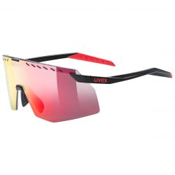 UVEX BRÝLE PACE STAGE BLACK MATT / MIR.RED (S5340132216)