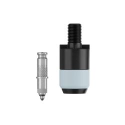 SCHWALBE Set ventil SCV pre DV - 2x ventil, 2x krytka ventilu, 1x kľúč, 1x adaptér na koncovku pumpy