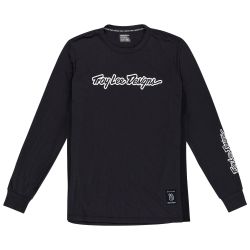 Troy Lee Designs TLD DĚTSKÝ DRES S DLOUHÝM RUKÁVEM SKYLINE RIDE TEE SIGNATURE BLACK (38507202)