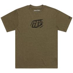 Troy Lee Designs TLD TRIKO S KRÁTKÝM RUKÁVEM BADGE OLIVE HEATHER (70156810)