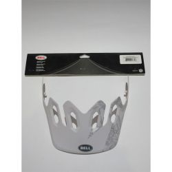 BELL Super Visor white/silver web