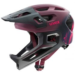UVEX HELMA REACT JR FULLFACE CRANBERRY MATT (S4146980300)