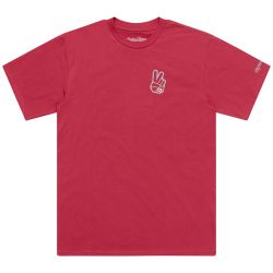 Troy Lee Designs TLD TRIKO S KRÁTKÝM RUKÁVEM PEACE OUT FUCHSIA (70157307)