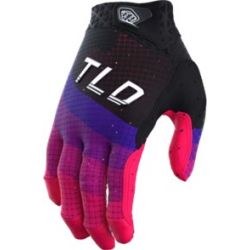 Troy Lee Designs TLD RUKAVICE AIR REVERB BLACK / GLO RED (40400102)
