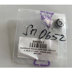 GHOST kuličkové ložisko 688-KRR-2RS 8,0 x 16,0 x 7 mm - rovnaké ako SM1381