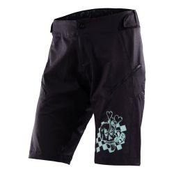 Troy Lee Designs TLD DÁMSKÉ KRAŤASY VOLNÉ S VLOŽKOU LILIUM MICAYLA GATTO BLACK (25795801)