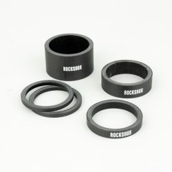 SRAM ROCK SHOX 00.4318.036.001 - ROCKSHOX AM HS SPACER GLOSS WHT LOGO KIT RS