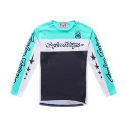 Troy Lee Designs TLD DĚTSKÝ DRES S DLOUHÝM RUKÁVEM YOUTH SPRINT PRO YO MOTO CARBON (31505200)