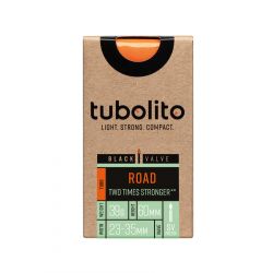 Duše TUBOLITO Road 700x23/35C – SV 42mm Black