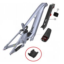 Plastový kryt motora GHOST WI-38L