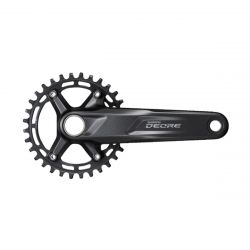 SHIMANO Stred Deore FC-M5100 170mm 30z. 10/11-k. čierny dvojdielny bez ložísk