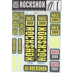 SRAM ROCK SHOX 11.4318.003.507 - ROCKSHOX DECAL KIT 35MM NE01 YELLOW