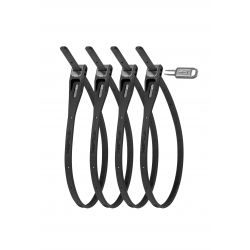 HIPLOK ZÁMEK Z LOK 4 PACK ALL BLACK (ZLK4AB)