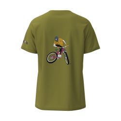 SHIMANO Tričko SENTIERO LTD khaki MTB /Vel:XL