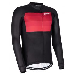 Dres s dlhým rukávom PELLS Lines Red - XXL