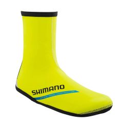 SHIMANO Návleky na tretry DUAL FIT THERMAL neón žlté /Vel:42-43