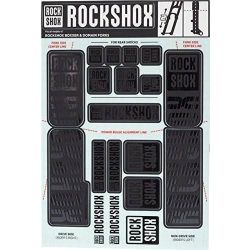 SRAM ROCK SHOX 11.4318.003.514 - ROCKSHOX DECAL KIT 35MM DC STEALTH