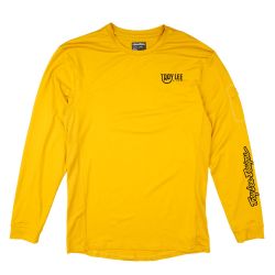 Troy Lee Designs TLD DĚTSKÝ DRES S DLOUHÝM RUKÁVEM RUCKUS RIDE TEE EYEZ SAFRON (38602000)
