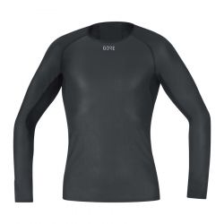 GORE M WINDSTOPPER® Base Layer Long Sleeve Shirt Mens black M