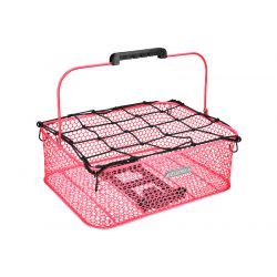 Košík nízky Honeycomb MIK so sieťkou - Hot Pink - ELECTRA-Hot Pink