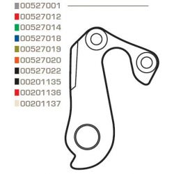 Patka rámu/Derailleur Hanger 00527001 RAID / TANDEM / EDGE - LAPIERRE-Uni