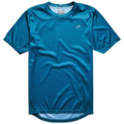 Troy Lee Designs TLD DRES S KRÁTKÝM RUKÁVEM FLOWLINE SLATE BLUE (33552800)