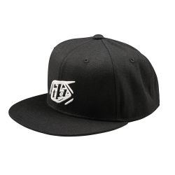 Troy Lee Designs TLD KŠILTOVKA FLAT BILL SNAPBACK BADGE BLACK (788568000)