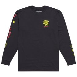 Troy Lee Designs TLD TRIKO S DLOUHÝM RUKÁVEM ENJOY CARBON (72972800)