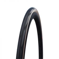 SCHWALBE Plášť PRO ONE TT 700x28C (28-622) 127EPI 260g TLE Evo Super Race Addix Race hnedý bok skladací
